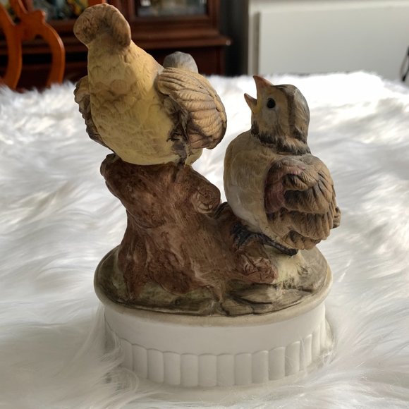 Lefton China Gold Finch Figurine #KW5157 Hand Painted Golden Finch 7" Statue - Picture 4 of 8